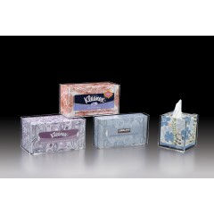 Plasdent ACRYLIC TISSUE BOX DISPENSER for (4¾"W x 9"L x 3½"H) BOX HORIZONTAL